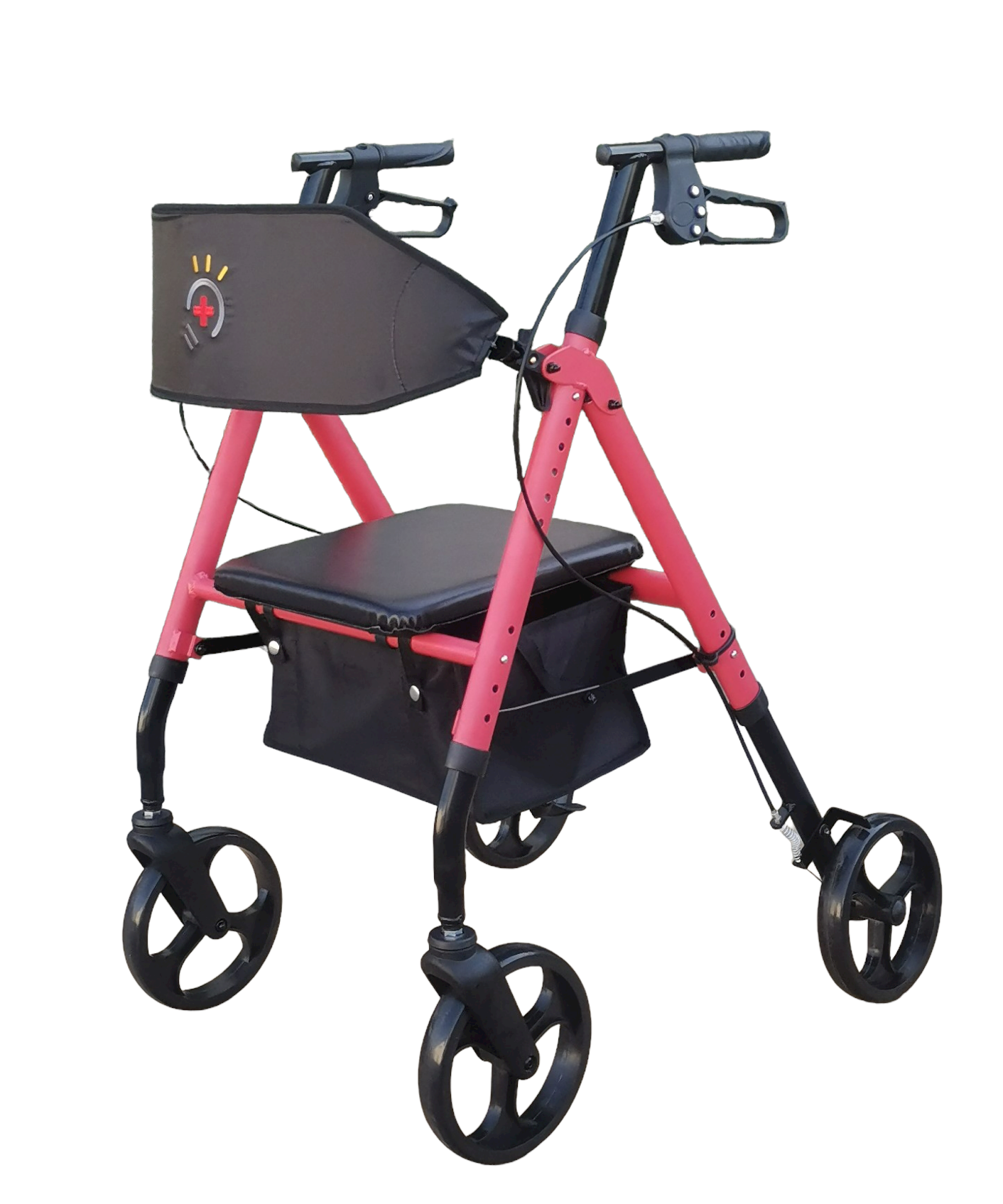 INNO Medical Deluxe Universal Aluminum 4 Wheel Rollator